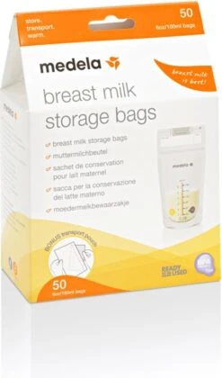 Medela Moedermelk Bewaarzakjes Moedermelkbewaarzakjes Medela Zakjes - Gemakkelijke Etiketteren - 180 Ml - 50 Stuks -Zuigelingenvoeding 705x1200 2