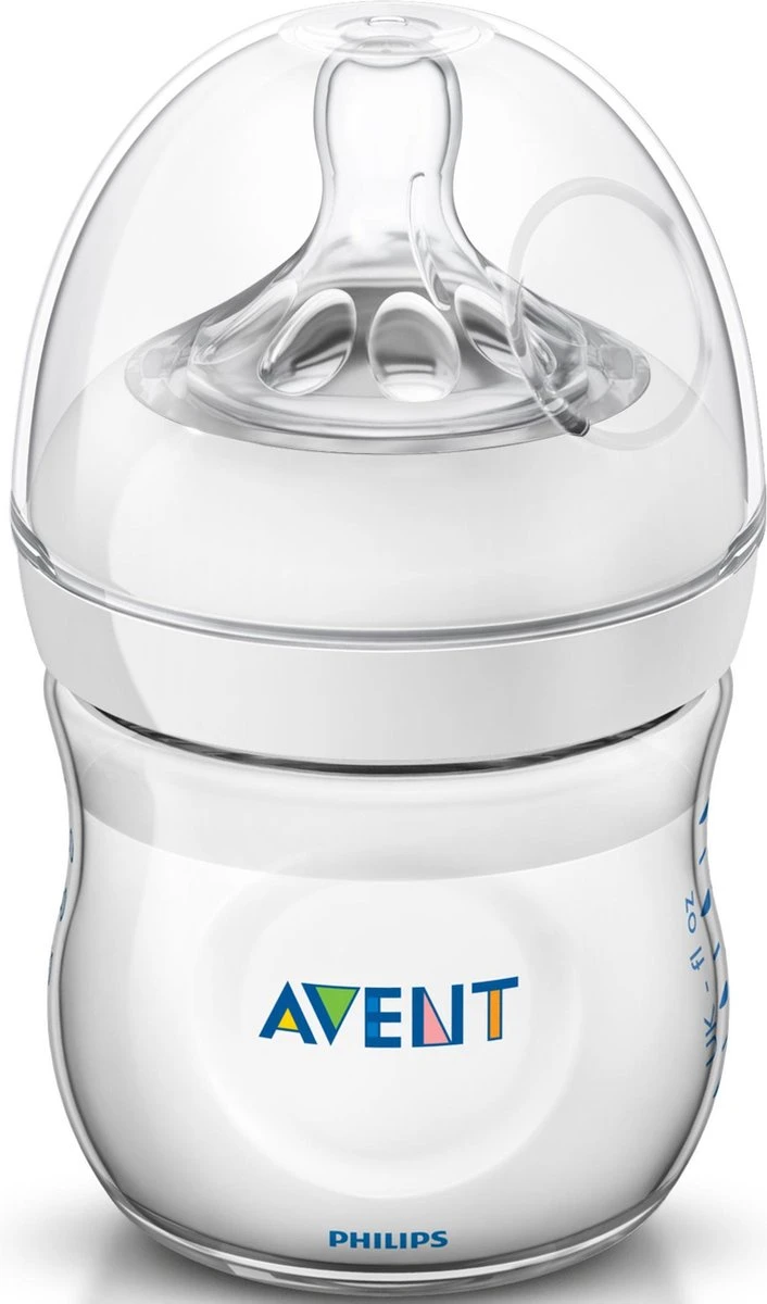 Philips Avent Natural SCF690/17 - Babyfles (125 Ml) Met Speen Voor Pasgeborenen 0m+ - 1 Stuk 5 Philips Avent Natural SCF690/17 - Babyfles (125 Ml) Met Speen Voor Pasgeborenen 0m+ - 1 Stuk - Afbeelding 3