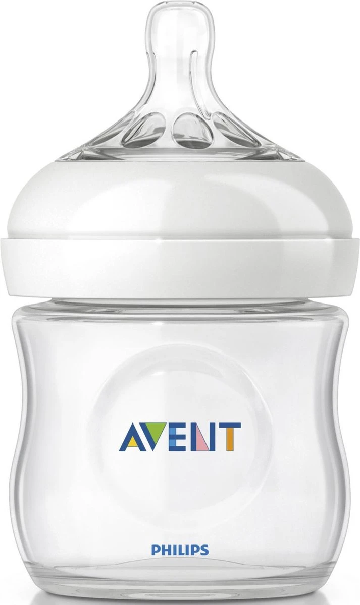 Philips Avent Natural SCF690/17 - Babyfles (125 Ml) Met Speen Voor Pasgeborenen 0m+ - 1 Stuk 3 Philips Avent Natural SCF690/17 - Babyfles (125 Ml) Met Speen Voor Pasgeborenen 0m+ - 1 Stuk