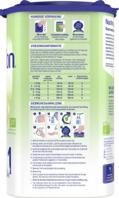 Nutrilon Bio 1 - Volledige Zuigelingenvoeding 0-6 Maanden - 800g - IE-ORG-02 -Zuigelingenvoeding 725x1200 1