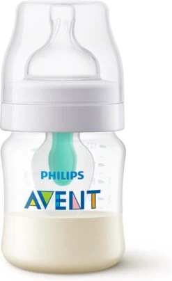 Philips Avent Anti-colic SCF810/24 - Babyfles (125 Ml) Antikrampjes Met AirFree Ventiel - 2 Stuks -Zuigelingenvoeding 733x1200