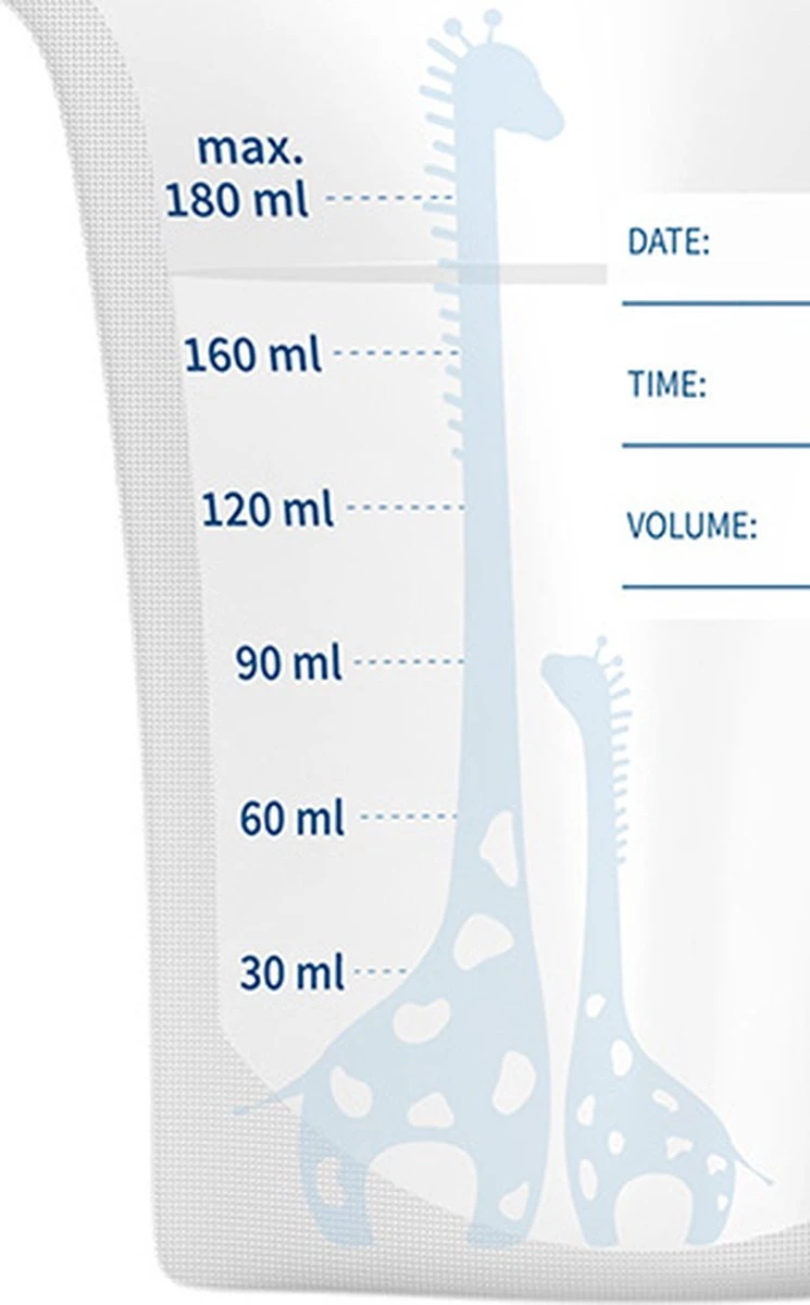 Babyono - Moedermelk Bewaarzakjes - Moedermelkbewaarzakjes - Gemakkelijke Etiketteren - 180 Ml - 30 Stuks - 1084 10 Babyono - Moedermelk Bewaarzakjes - Moedermelkbewaarzakjes - Gemakkelijke Etiketteren - 180 Ml - 30 Stuks - 1084 - Afbeelding 8