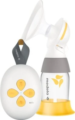 Medela Solo Borstkolf Kolfapparaat NIEUW Enkele Elektrische Kolf Compact En Licht - Oplaadbare Accu - USB Lader
