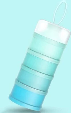 Miravo - Melkpoedertoren - Melkpoeder Doseerdoosjes - Babyvoeding - Bewaarbakjes - Dispenser - Snacks - Blauw - Cadeau -Zuigelingenvoeding 756x1200 1