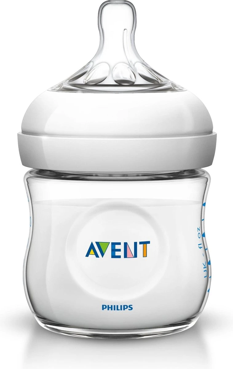 Philips Avent Natural SCF690/17 - Babyfles (125 Ml) Met Speen Voor Pasgeborenen 0m+ - 1 Stuk 14 Philips Avent Natural SCF690/17 - Babyfles (125 Ml) Met Speen Voor Pasgeborenen 0m+ - 1 Stuk - Afbeelding 12