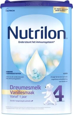 Nutrilon 4 Vanille Dreumesmelk – Flesvoeding Vanaf 1 Jaar – 800g 25 Nutrilon 4 Vanille Dreumesmelk – Flesvoeding Vanaf 1 Jaar – 800g -Zuigelingenvoeding 767x1200 1