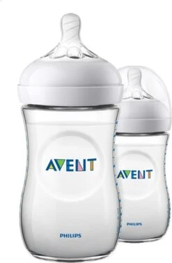 Philips Avent SCF033/27 Natural Babyfles - 1m+ - Langzame Toevoer -Zuigelingenvoeding 787x1200