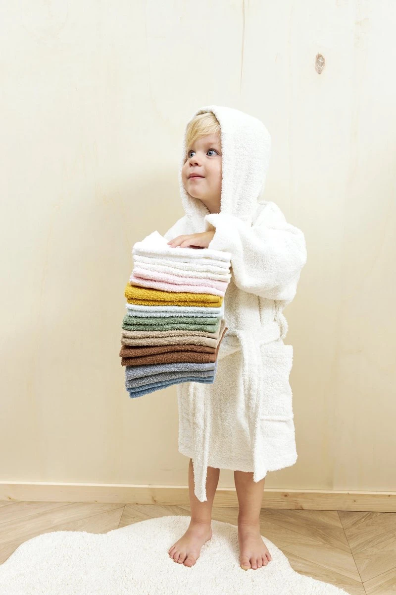 Meyco Basic Badstof Spuugdoekjes 6-pack - Wit/Forest Green/Grijs - 30x30cm 6 Meyco Basic Badstof Spuugdoekjes 6-pack - Wit/Forest Green/Grijs - 30x30cm - Afbeelding 4