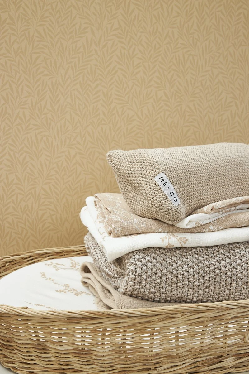 Meyco Branches 3-pack Hydrofiele Spuugdoekjes - 30x30 Cm - Sand 4 Meyco Branches 3-pack Hydrofiele Spuugdoekjes - 30x30 Cm - Sand - Afbeelding 2