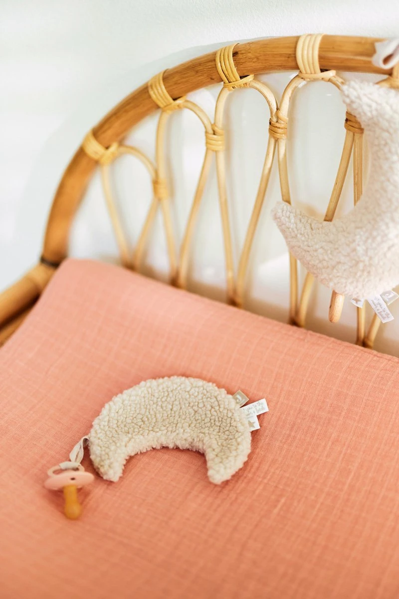 Jollein Speendoekje Moon - Nougat 10 Jollein Speendoekje Moon - Nougat - Afbeelding 8