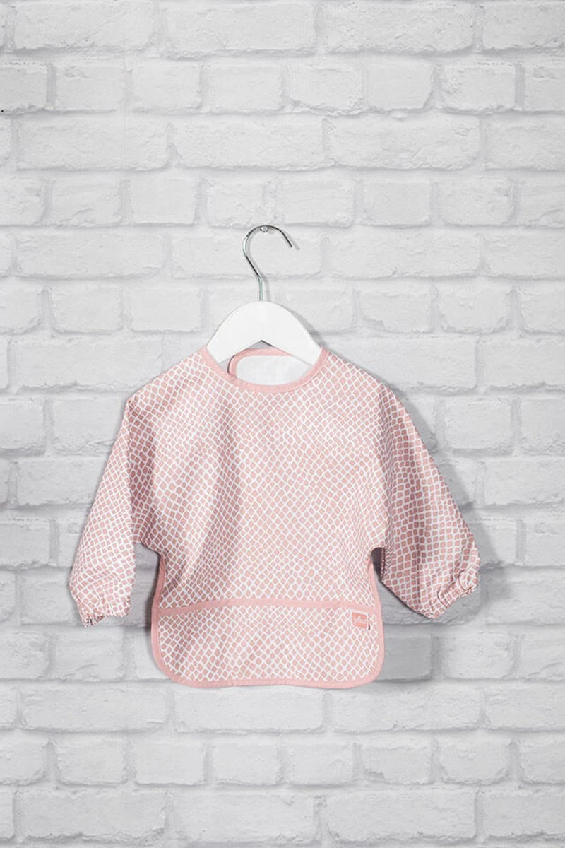 Jollein Slab Waterproof Met Mouw - Peach 14 Jollein Slab Waterproof Met Mouw - Peach - Afbeelding 12