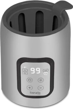 Lionelo Thermup - Flessenwarmer En Potjes Verwarmer - Grijs -Zuigelingenvoeding 809x1200 1