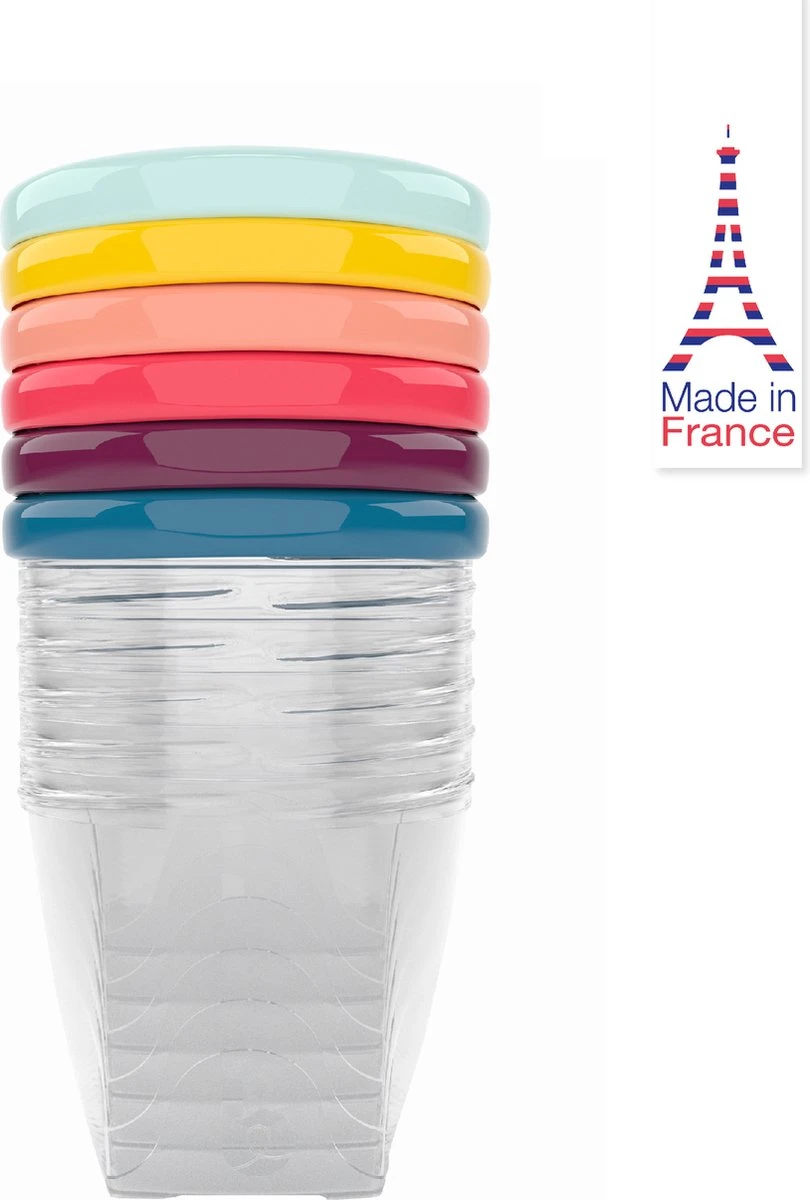 BabyMoov Babybowls 8.45oz Kom 0,25 L Multi Kleuren, Transparant 3 BabyMoov Babybowls 8.45oz Kom 0,25 L Multi Kleuren, Transparant