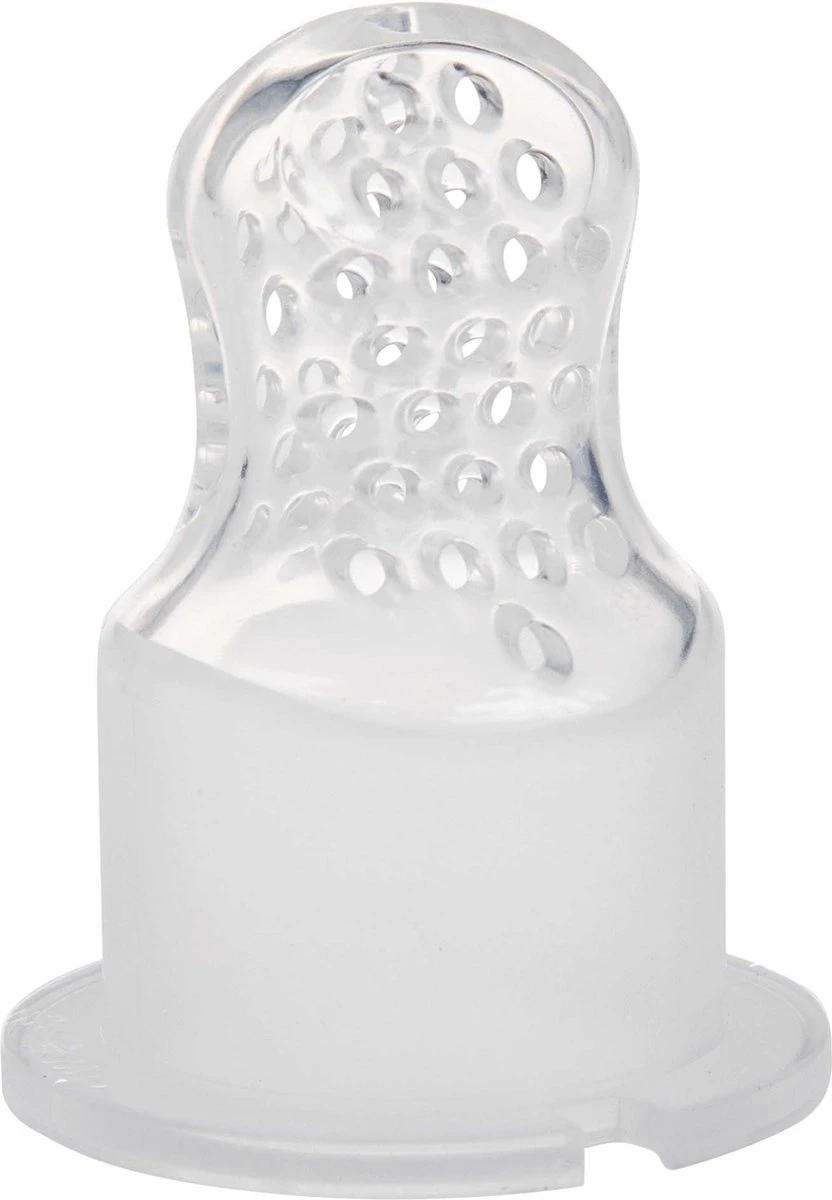 Nûby Sabbelzakje Nibbler Siliconen Roze 6mnd+ 4 Nûby Sabbelzakje Nibbler Siliconen Roze 6mnd+ - Afbeelding 2