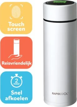 Nûby - RapidCool™ - Maak De Perfecte Flesvoeding Voor Je Baby - Flessenkoeler - Inclusief Melkpoederdispenser En Digitaal Deksel - Wit -Zuigelingenvoeding 864x1200 1
