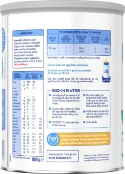 Little Steps Standaard 3 Flesvoeding - Vanaf 12 Maanden - 2 X 800 Gram -Zuigelingenvoeding 865x1200