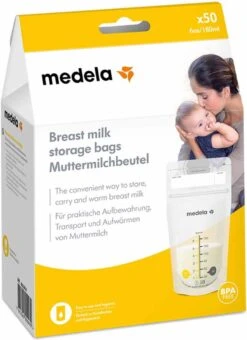 Medela Moedermelk Bewaarzakjes Moedermelkbewaarzakjes Medela Zakjes - Gemakkelijke Etiketteren - 180 Ml - 50 Stuks -Zuigelingenvoeding 871x1200 2