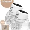 Sobia® Go Comfort - Handsfree Borstkolf - Incl. 40 Moedermelk Bewaarzakjes - BPA Vrij - 2 Stuks - Oplaadbaar - Luxe Comfort Kolfset - Incl. Borstvoeding E-Book -Zuigelingenvoeding 885x1200 4