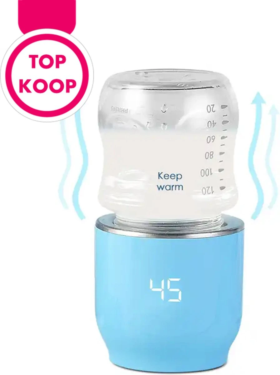 Sophie's Planet® - Draagbare Flessenverwarmer Voor Onderweg - In Vliegtuig Of Auto - Compatible Met Dr. Brown, Philips Avent, Difrax, Medela 3 Sophie's Planet® - Draagbare Flessenverwarmer Voor Onderweg - In Vliegtuig Of Auto - Compatible Met Dr. Brown, Philips Avent, Difrax, Medela