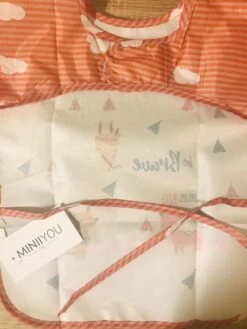 Merkloos Duo Pack - Vogel & Flamingo| Slabbetje Lange Mouwen Met Brede Opvangbak (1-3 Jaar) - Mag In Vaatwasser/ Wasmachine -Zuigelingenvoeding 900x1200 21