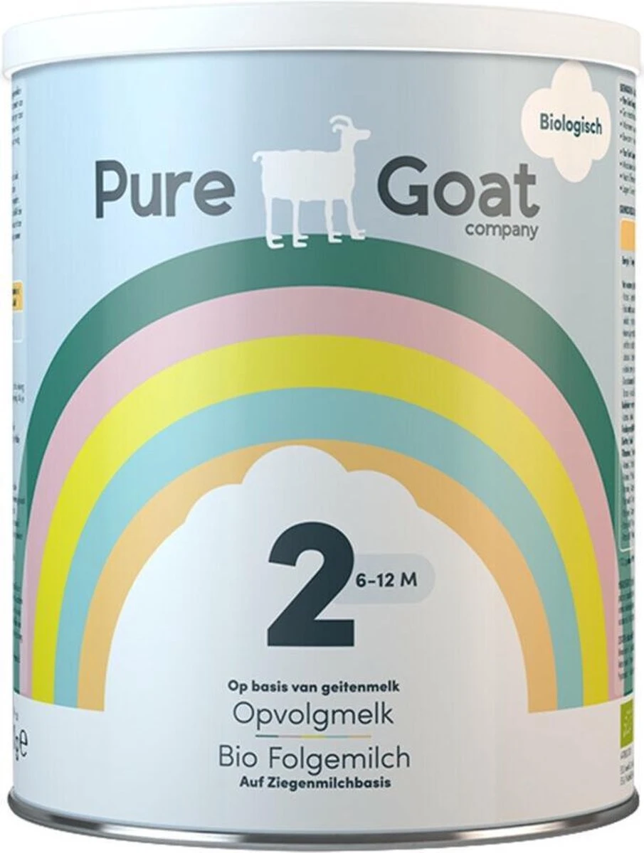Pure Goat Company - Opvolgmelk 2 - Biologische Flesvoeding Op Basis Van Volle Geitenmelk - 800 Gram 12 Pure Goat Company - Opvolgmelk 2 - Biologische Flesvoeding Op Basis Van Volle Geitenmelk - 800 Gram - Afbeelding 10
