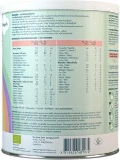 Pure Goat Company - Opvolgmelk 3 - Biologische Flesvoeding Op Basis Van Volle Geitenmelk - 800 Gram 15 Pure Goat Company - Opvolgmelk 3 - Biologische Flesvoeding Op Basis Van Volle Geitenmelk - 800 Gram -Zuigelingenvoeding 905x1200 7