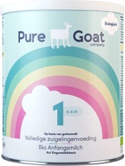 Pure Goat Company - Volledige Zuigelingenvoeding 1 - 800 Gram -Zuigelingenvoeding 906x1200