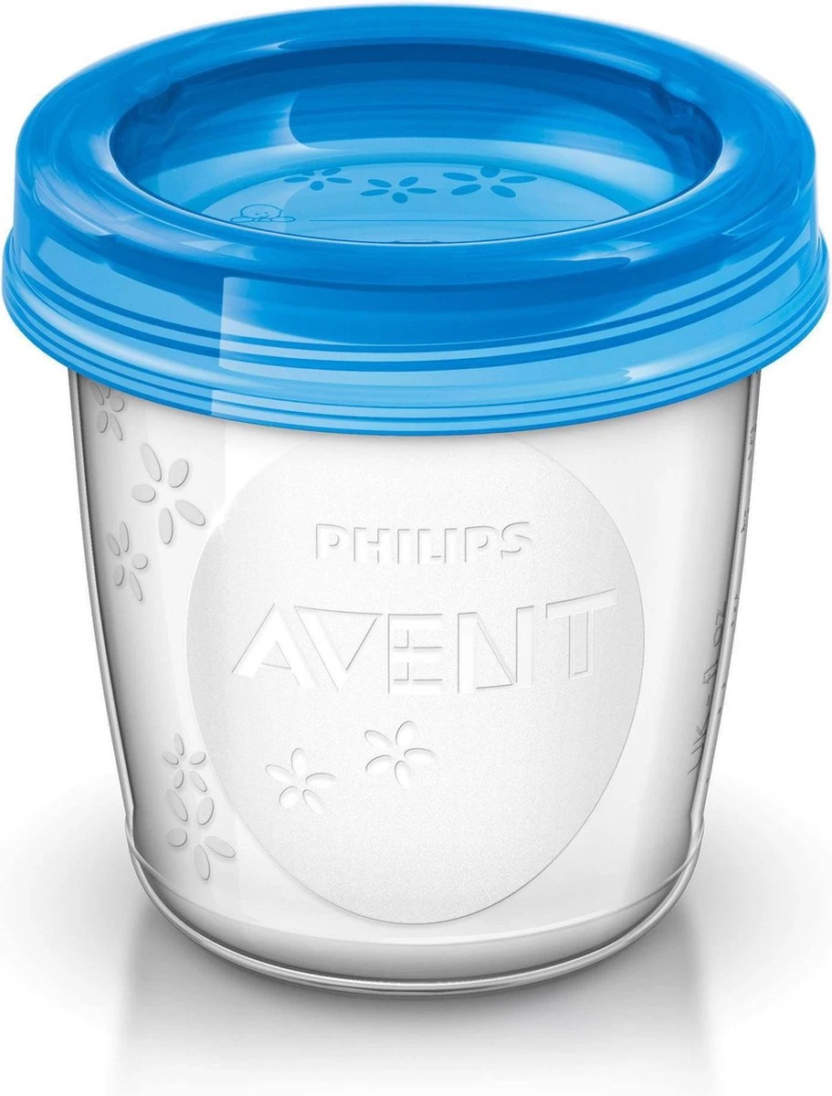 Philips Avent SCF619/05 Bewaarbekers Voor Babyvoeding - 180 Ml - 5 Stuks 4 Philips Avent SCF619/05 Bewaarbekers Voor Babyvoeding - 180 Ml - 5 Stuks - Afbeelding 2