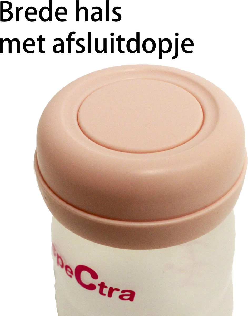Spectra Moedermelk Flesjes – 10 Stuks - 160ml - Borstvoeding Flesjes - BPA Vrij - Bewaarflesjes Voor In Diepvries En Koelkast 4 Spectra Moedermelk Flesjes – 10 Stuks - 160ml - Borstvoeding Flesjes - BPA Vrij - Bewaarflesjes Voor In Diepvries En Koelkast - Afbeelding 2