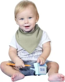 Set Van 6 Multicolor Slabbetjes - 100% Organisch Katoen & Fleece - Bandana Slab - Slabber - Kwijl Slabbetjes - Slabbertjes Baby - Kraamcadeau Jongen - Meisje -Zuigelingenvoeding 948x1200 3