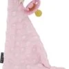Louka Speendoekje Driehoek Minky Licht Roze - Meisje - Minky - Speenknuffel - Excl. Bibs Speen -Zuigelingenvoeding 972x1200