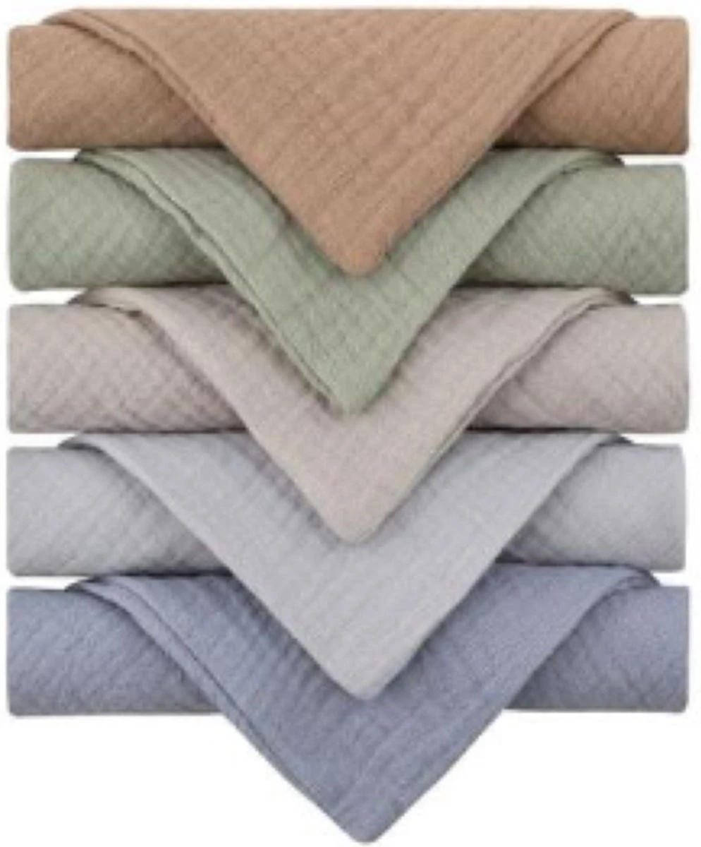 Lalieloe Spuugdoekjes - Monddoekjes - Blauw - Met Lusje - 23 X 23 Cm 3 Lalieloe Spuugdoekjes - Monddoekjes - Blauw - Met Lusje - 23 X 23 Cm