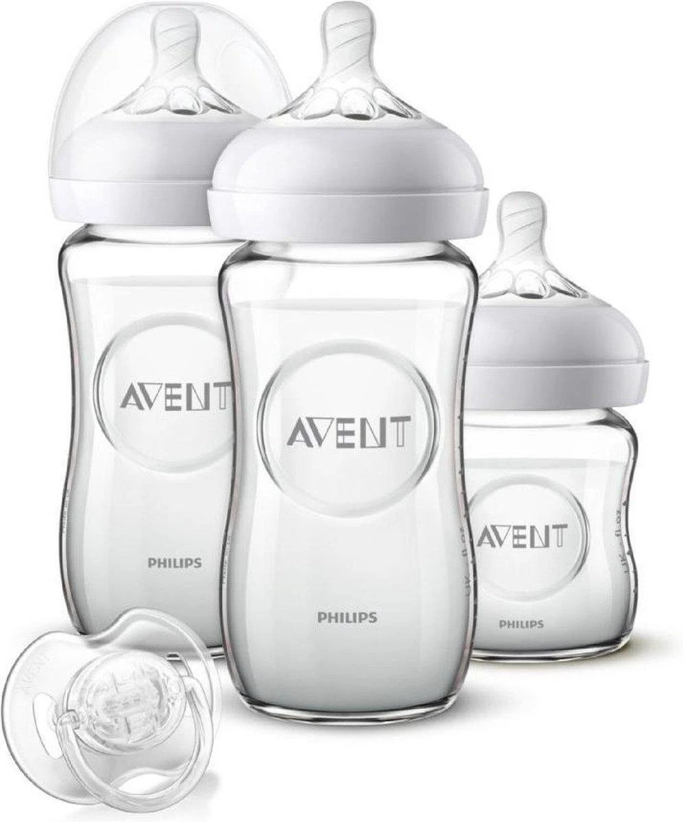 Philips Avent Glazen Starterset Voor Pasgeborenen SCD303/01 - Natural-fles - 3 Stuks 9 Philips Avent Glazen Starterset Voor Pasgeborenen SCD303/01 - Natural-fles - 3 Stuks - Afbeelding 7